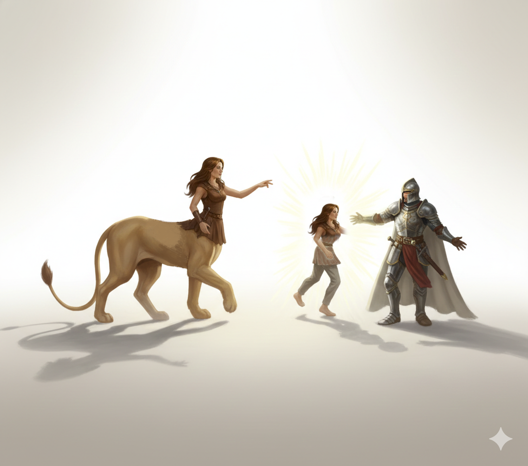 The Lamia meets the Paladin