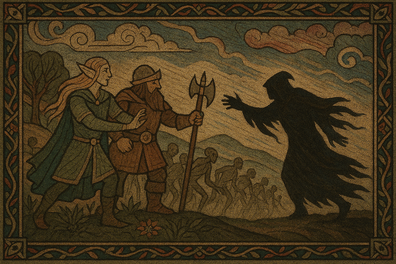 Prysm commanding the undead