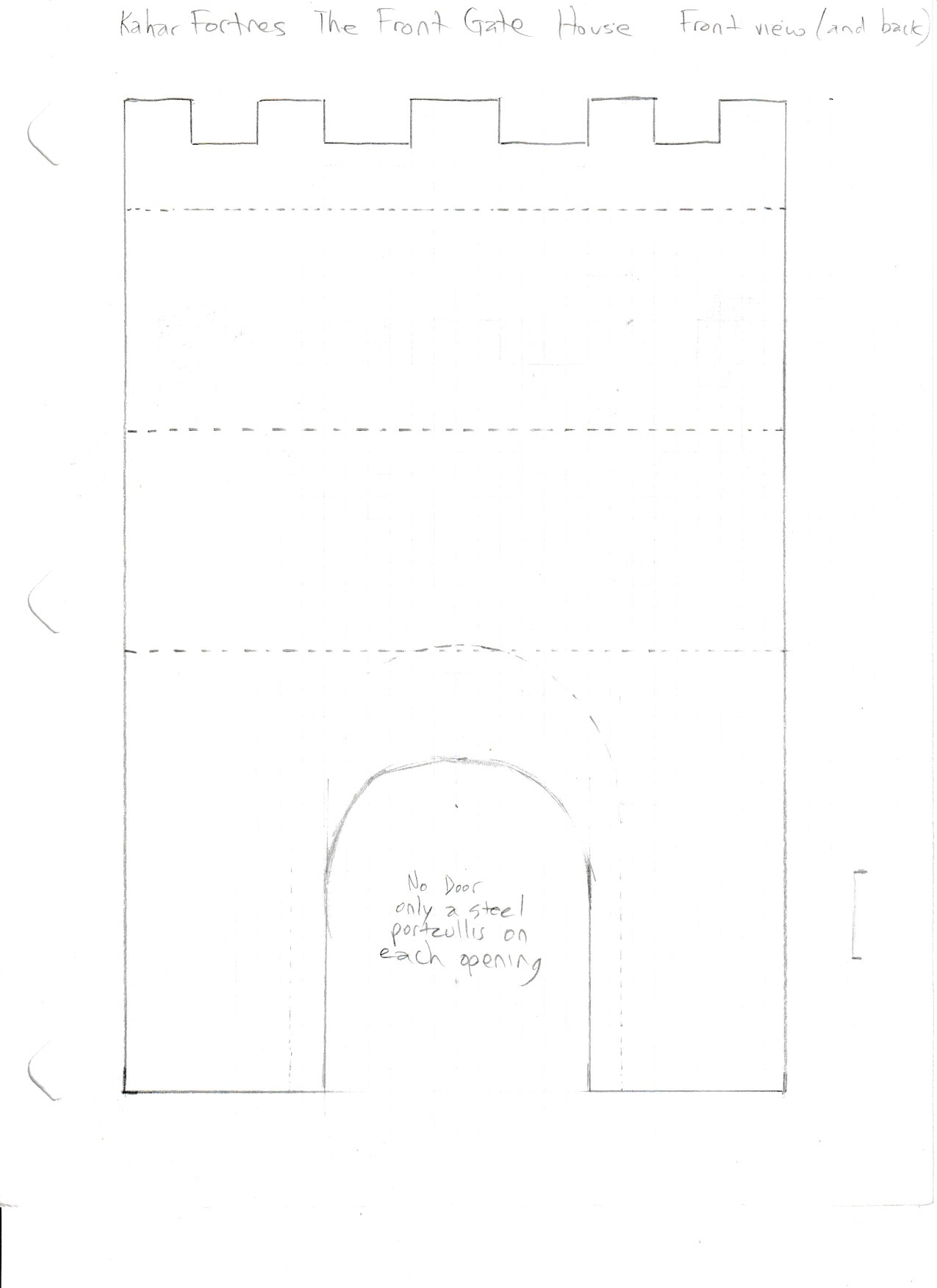 Front Gate House front view